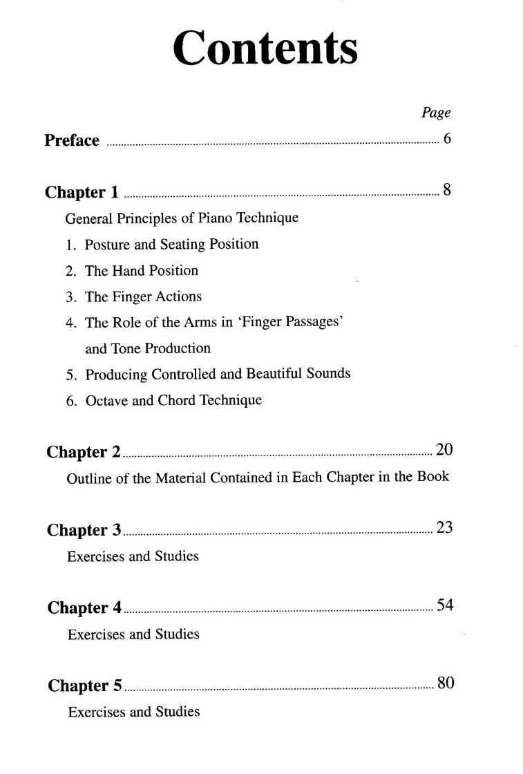 Table Of Contents